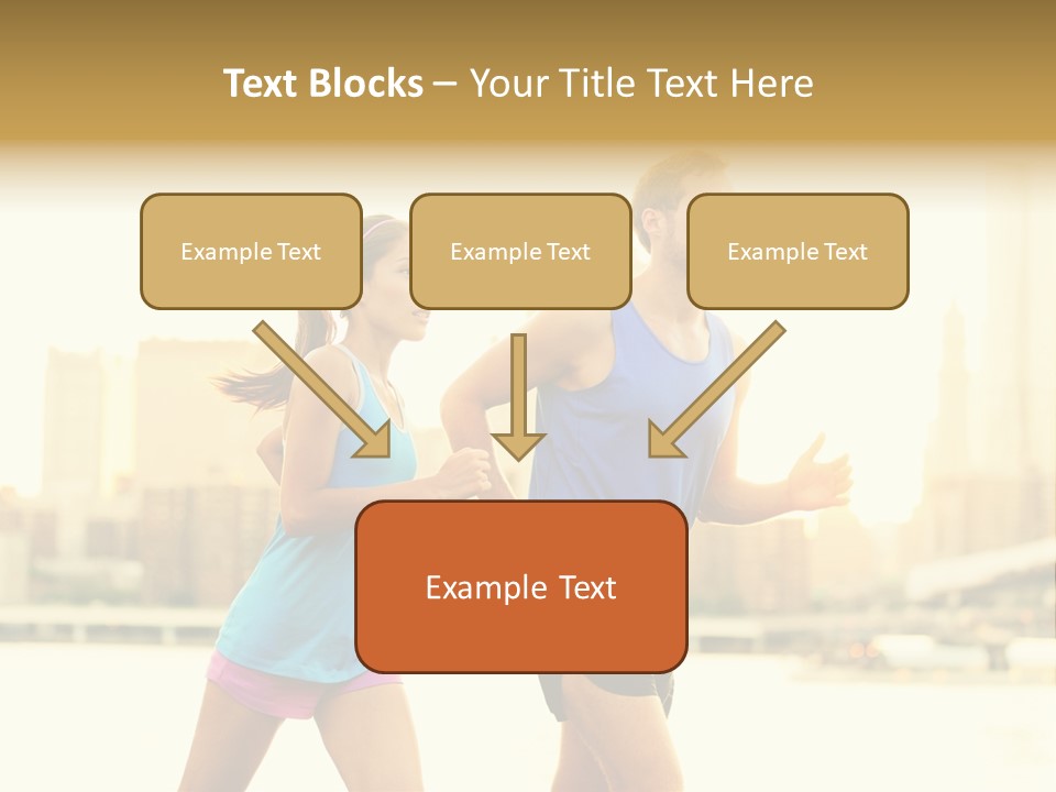 Two Fitness Fit PowerPoint Template