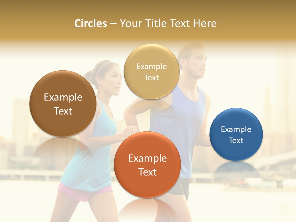 Two Fitness Fit PowerPoint Template