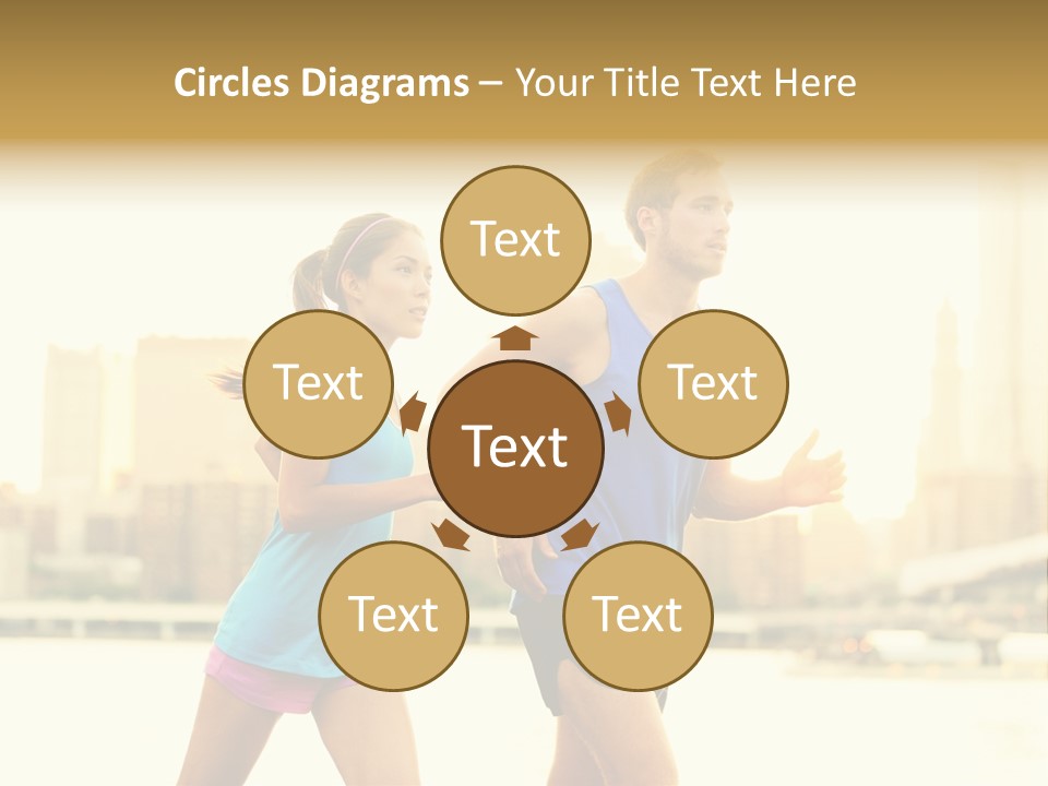 Two Fitness Fit PowerPoint Template