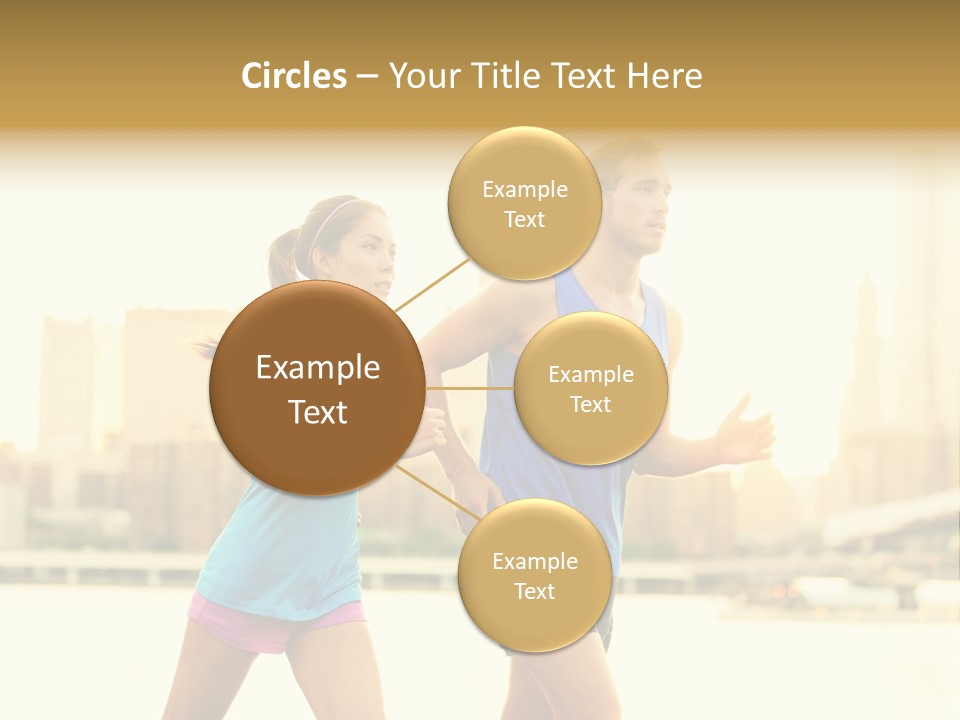 Two Fitness Fit PowerPoint Template