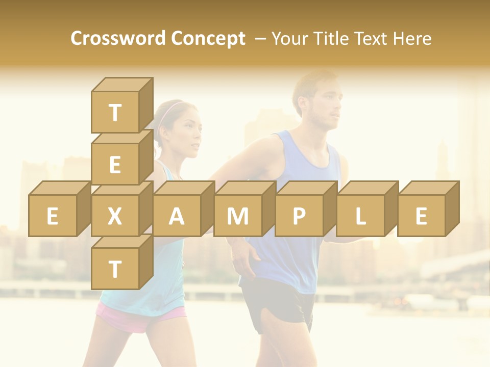 Two Fitness Fit PowerPoint Template