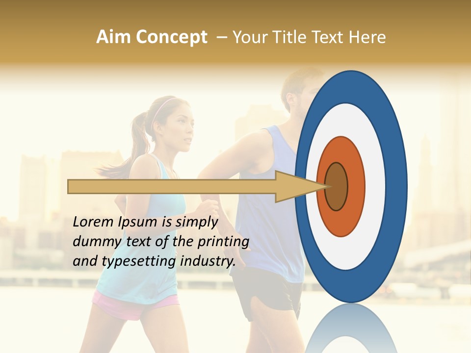 Two Fitness Fit PowerPoint Template