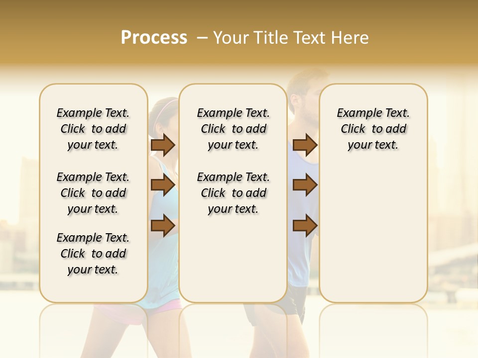 Two Fitness Fit PowerPoint Template