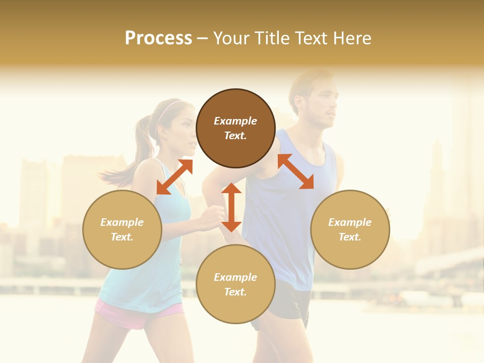 Two Fitness Fit PowerPoint Template