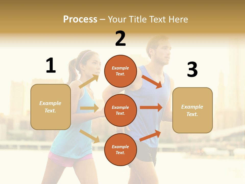 Two Fitness Fit PowerPoint Template