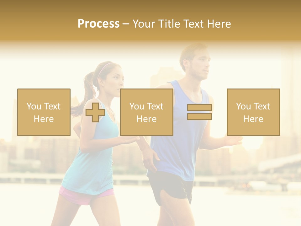 Two Fitness Fit PowerPoint Template