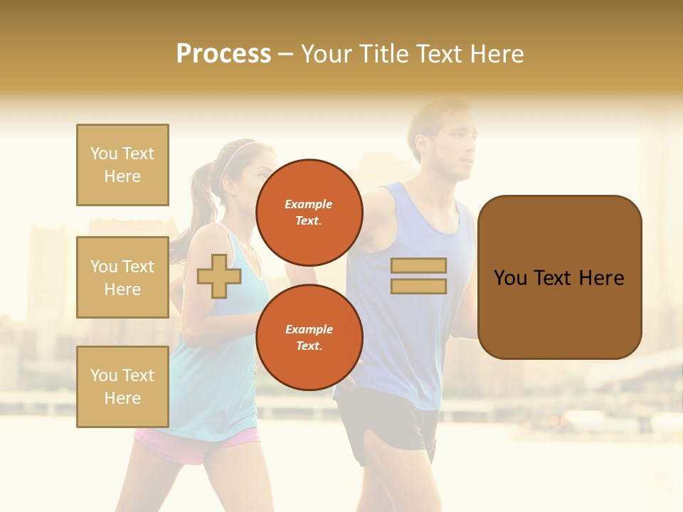 Two Fitness Fit PowerPoint Template