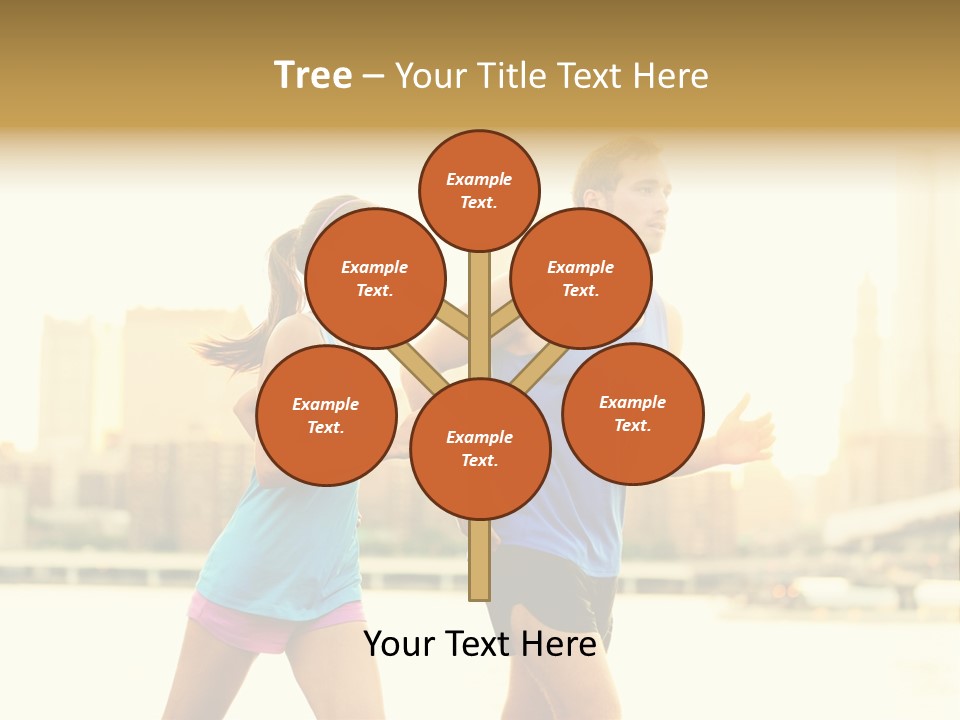 Two Fitness Fit PowerPoint Template