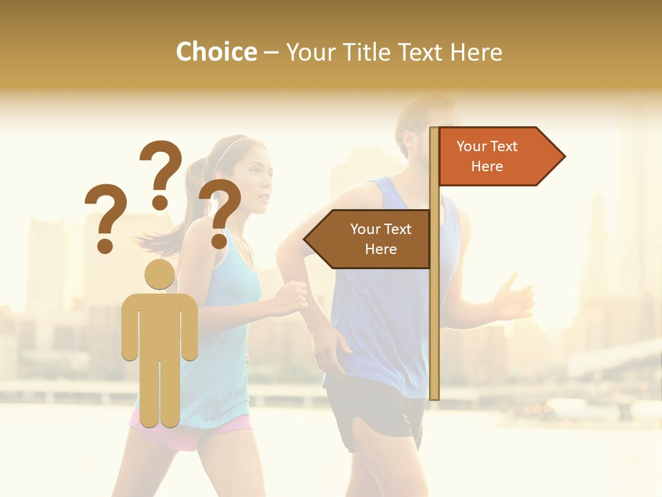 Two Fitness Fit PowerPoint Template