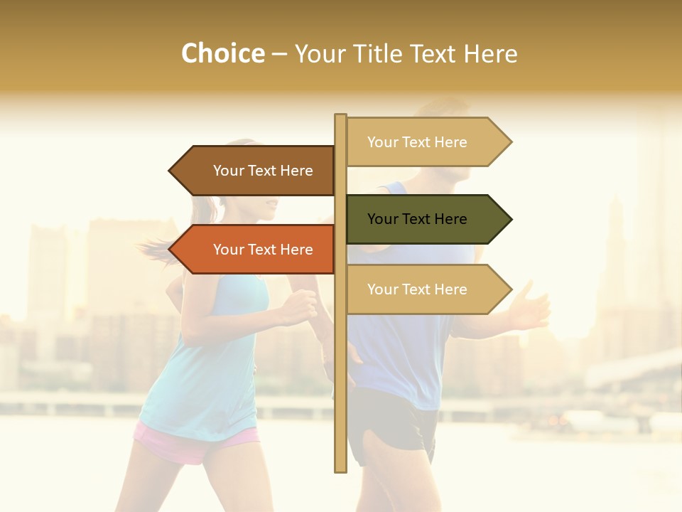 Two Fitness Fit PowerPoint Template