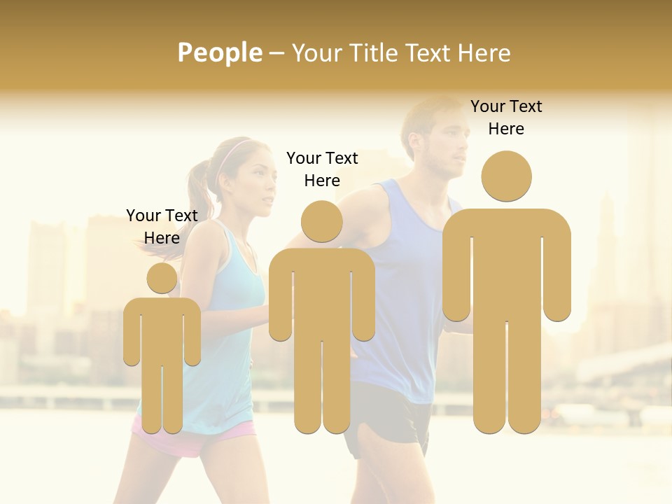 Two Fitness Fit PowerPoint Template