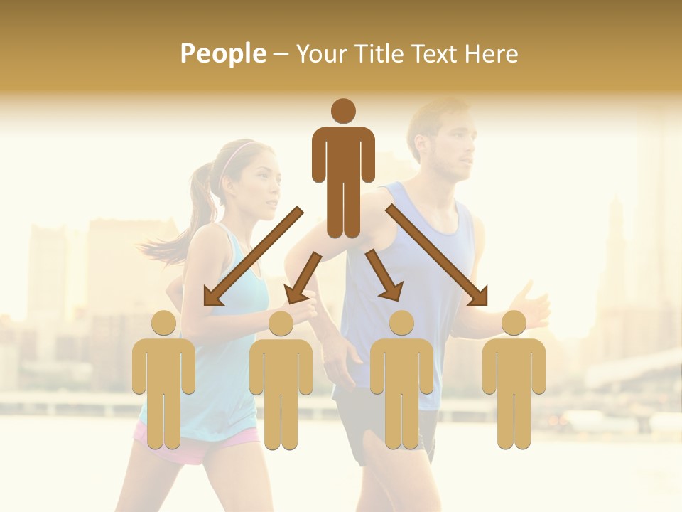 Two Fitness Fit PowerPoint Template