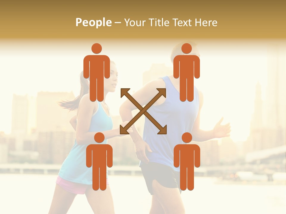 Two Fitness Fit PowerPoint Template