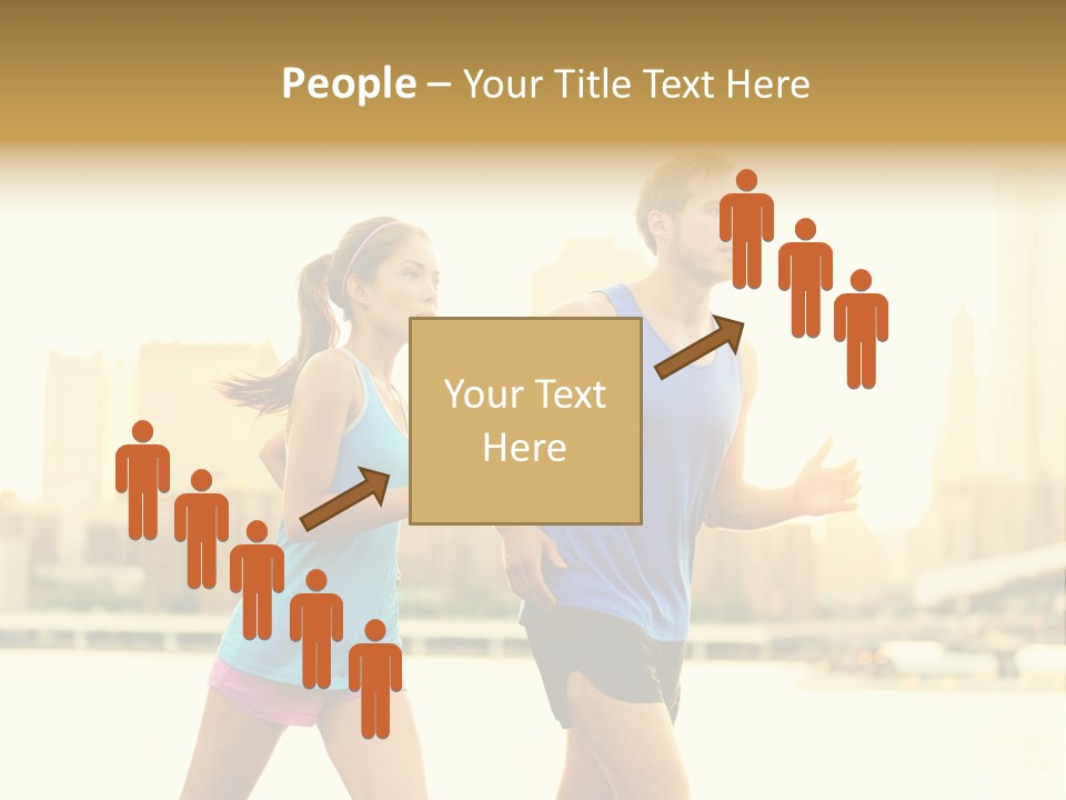 Two Fitness Fit PowerPoint Template