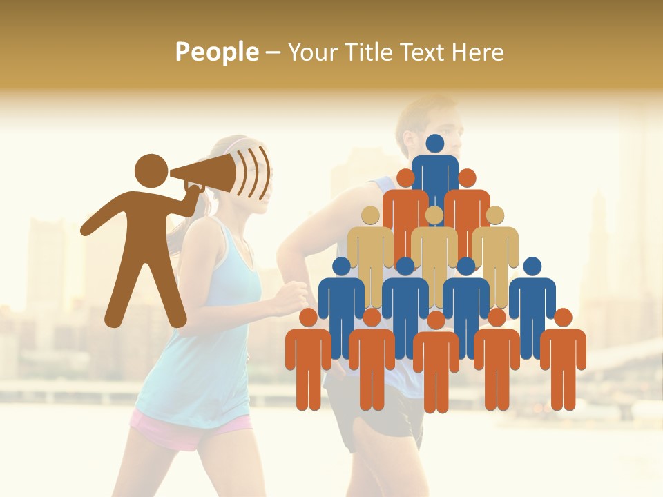 Two Fitness Fit PowerPoint Template