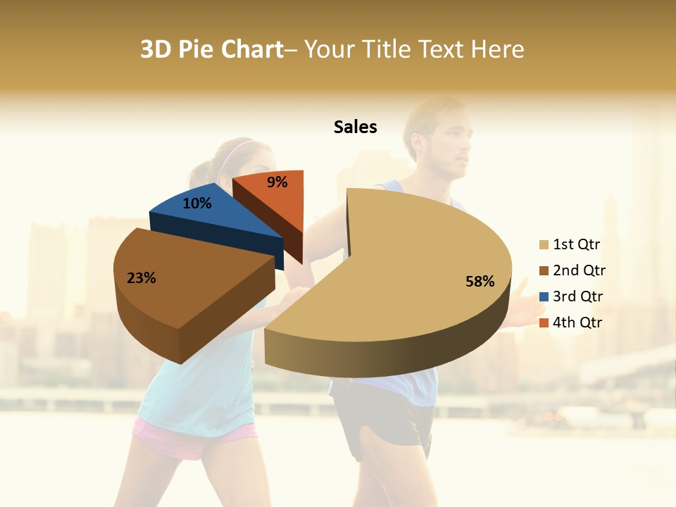 Two Fitness Fit PowerPoint Template