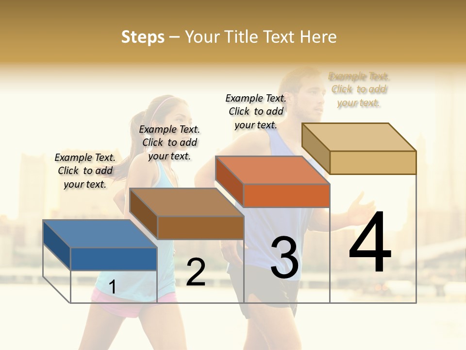 Two Fitness Fit PowerPoint Template
