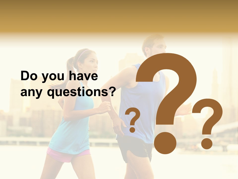 Two Fitness Fit PowerPoint Template