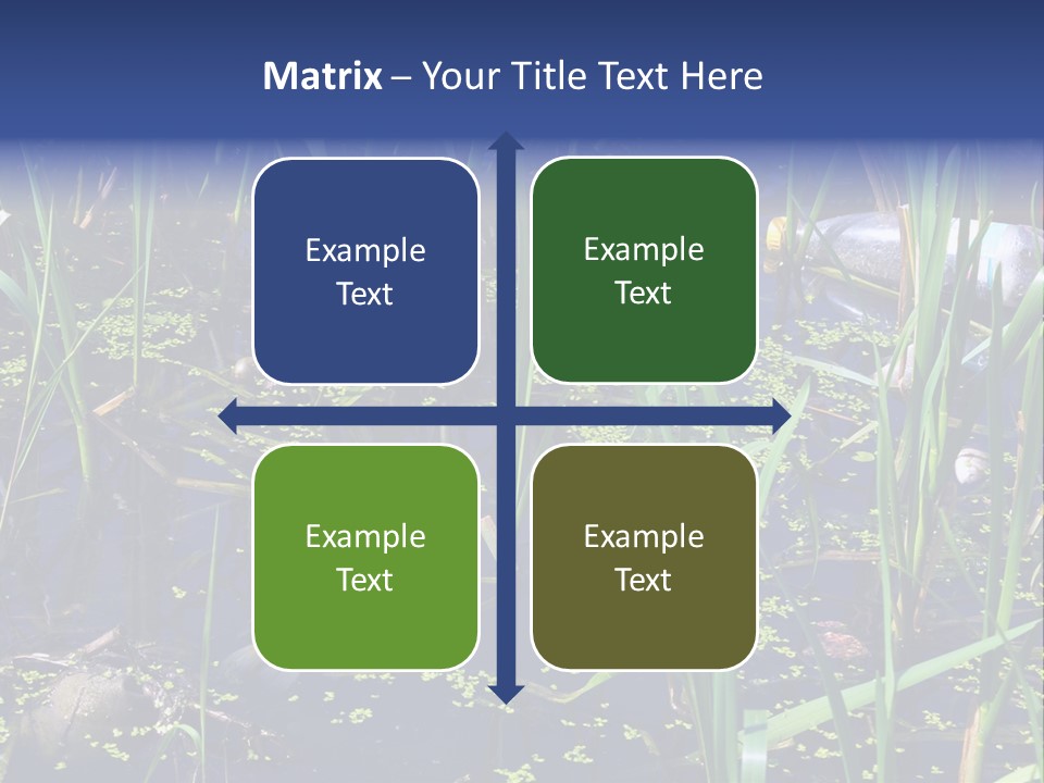 Garbage Destroyed Poisoned PowerPoint Template