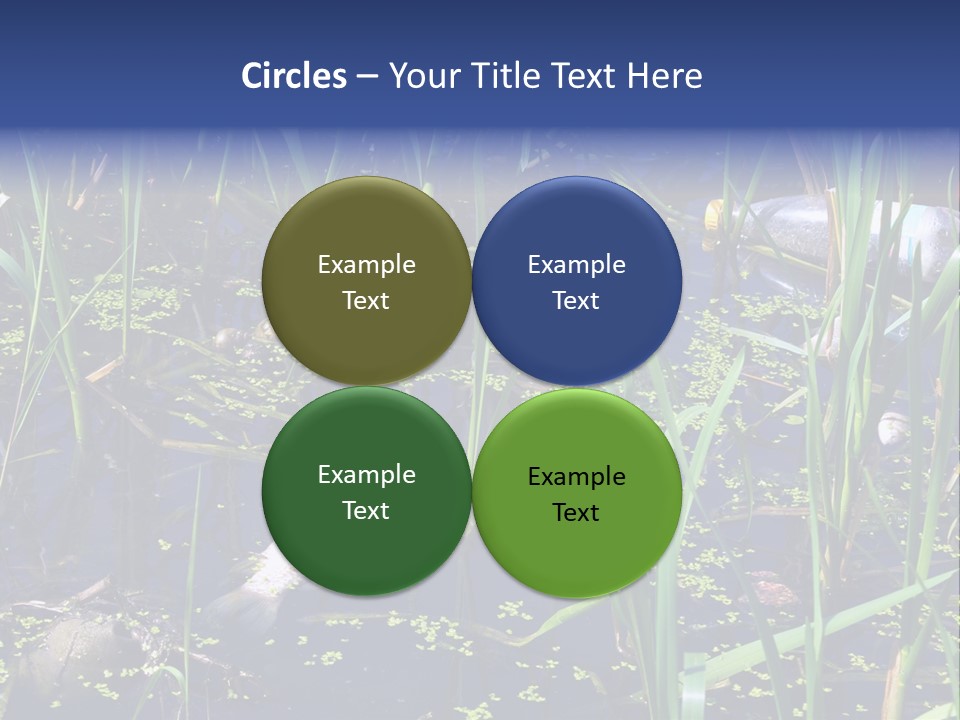 Garbage Destroyed Poisoned PowerPoint Template
