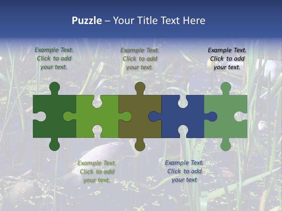 Garbage Destroyed Poisoned PowerPoint Template
