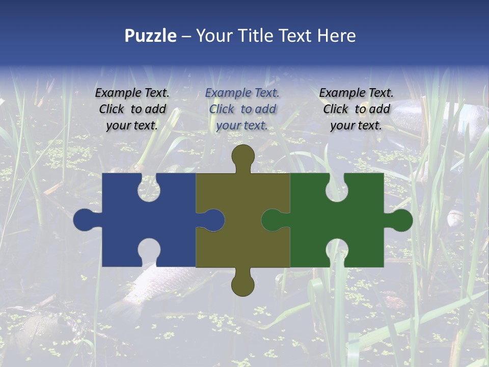 Garbage Destroyed Poisoned PowerPoint Template