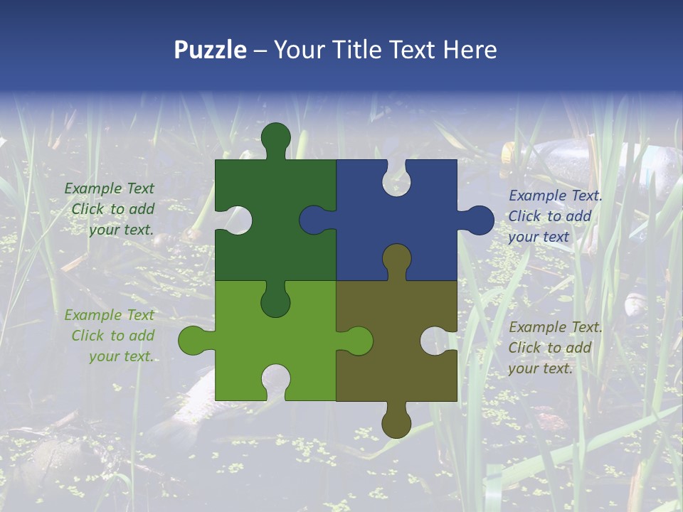 Garbage Destroyed Poisoned PowerPoint Template