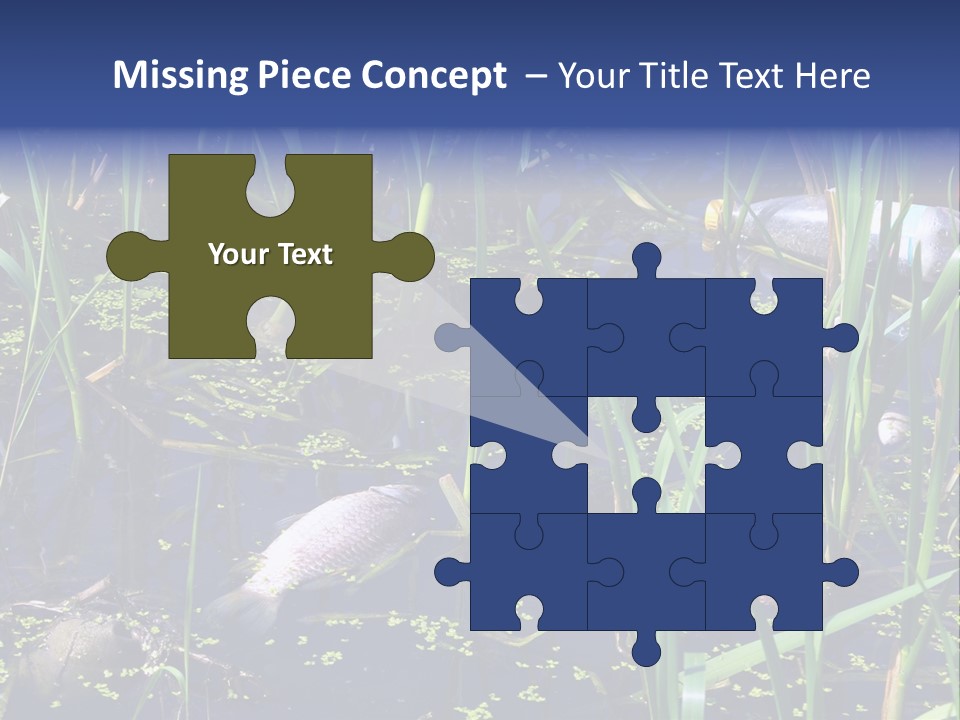 Garbage Destroyed Poisoned PowerPoint Template