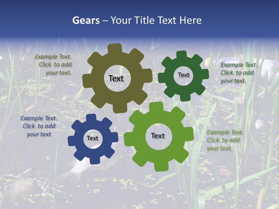 Garbage Destroyed Poisoned PowerPoint Template