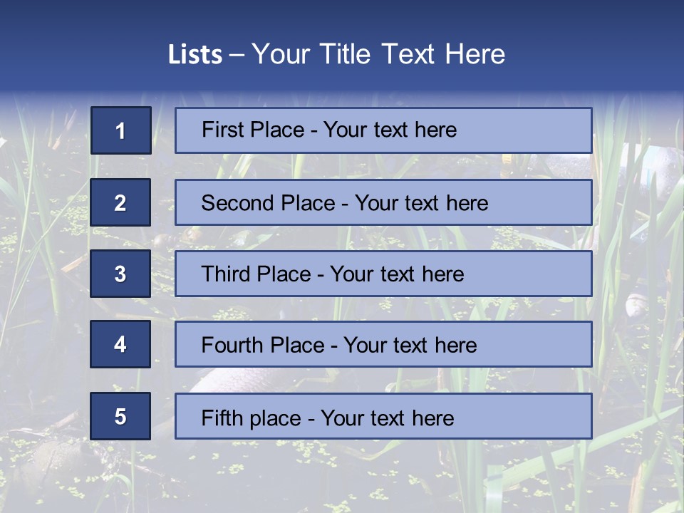 Garbage Destroyed Poisoned PowerPoint Template