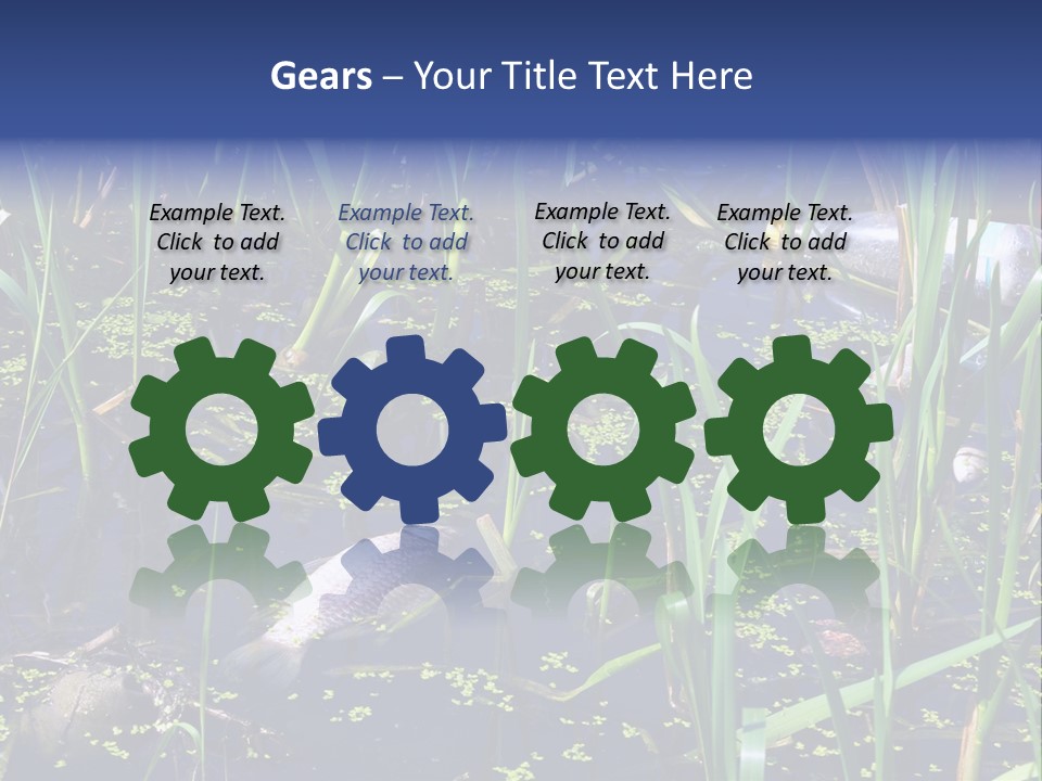 Garbage Destroyed Poisoned PowerPoint Template