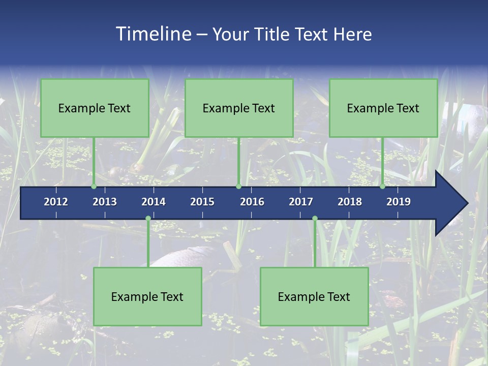 Garbage Destroyed Poisoned PowerPoint Template