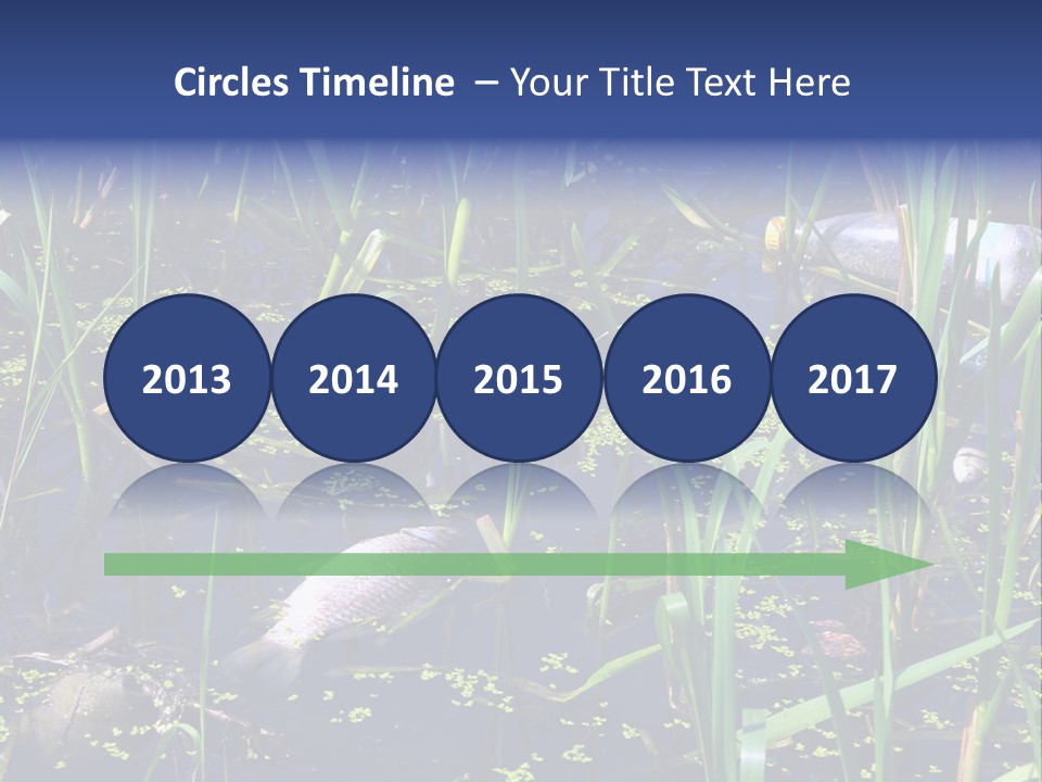 Garbage Destroyed Poisoned PowerPoint Template