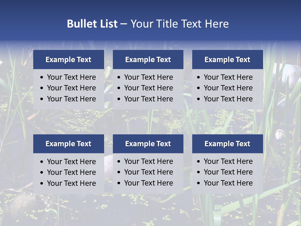 Garbage Destroyed Poisoned PowerPoint Template