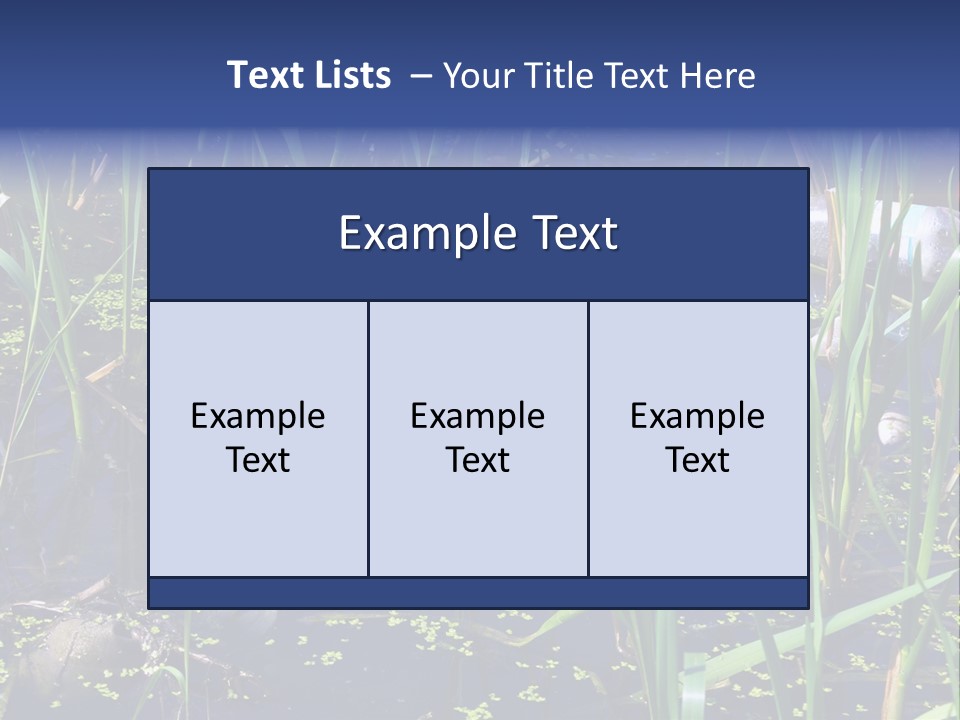Garbage Destroyed Poisoned PowerPoint Template
