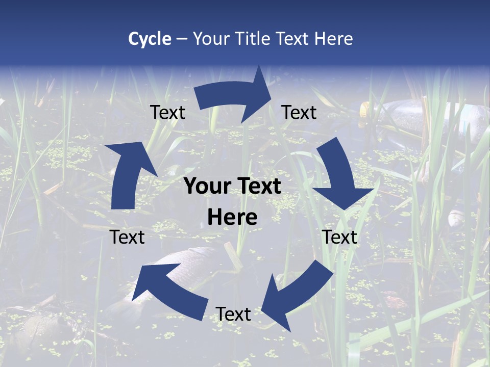 Garbage Destroyed Poisoned PowerPoint Template