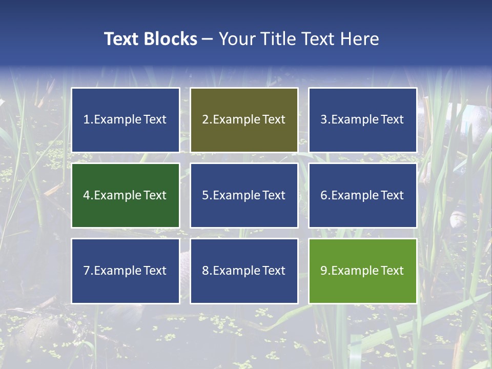 Garbage Destroyed Poisoned PowerPoint Template