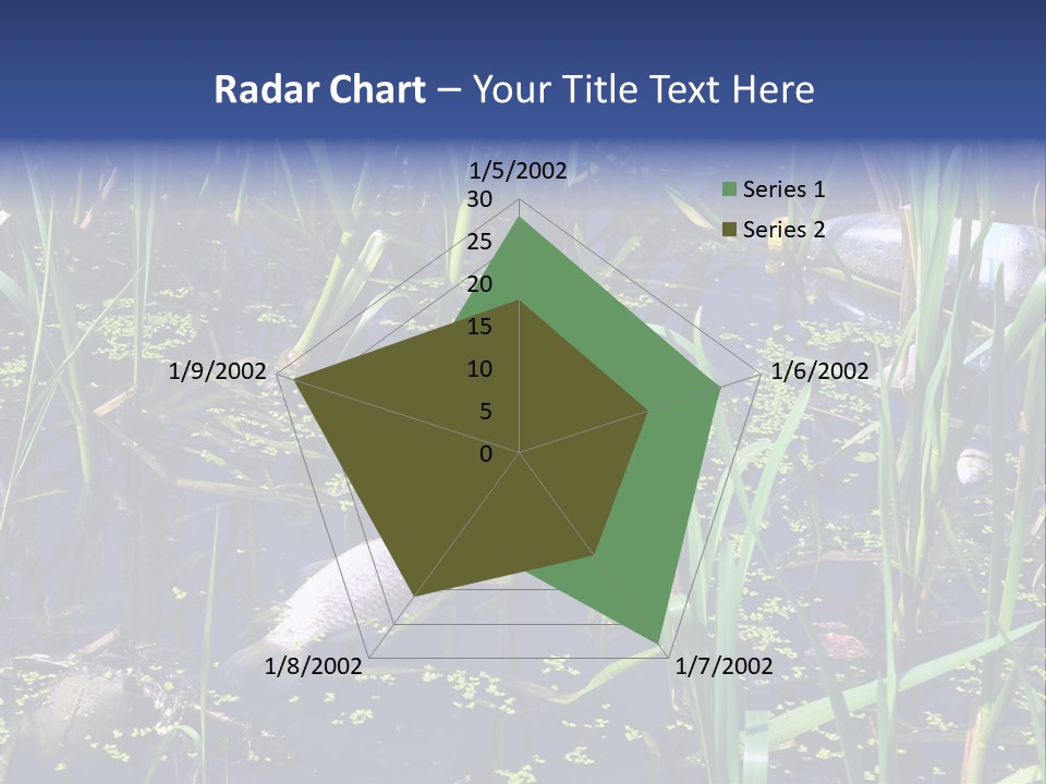 Garbage Destroyed Poisoned PowerPoint Template