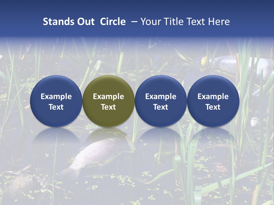 Garbage Destroyed Poisoned PowerPoint Template