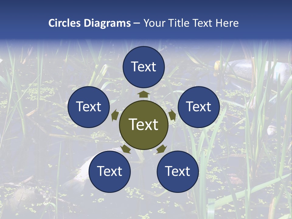Garbage Destroyed Poisoned PowerPoint Template