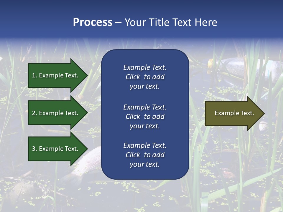 Garbage Destroyed Poisoned PowerPoint Template