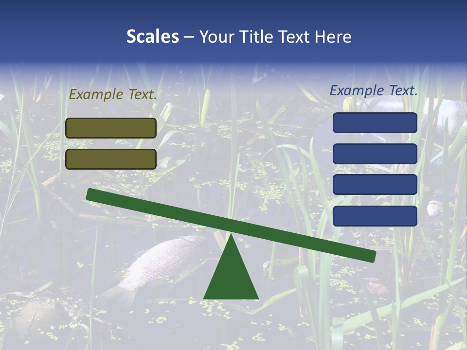 Garbage Destroyed Poisoned PowerPoint Template