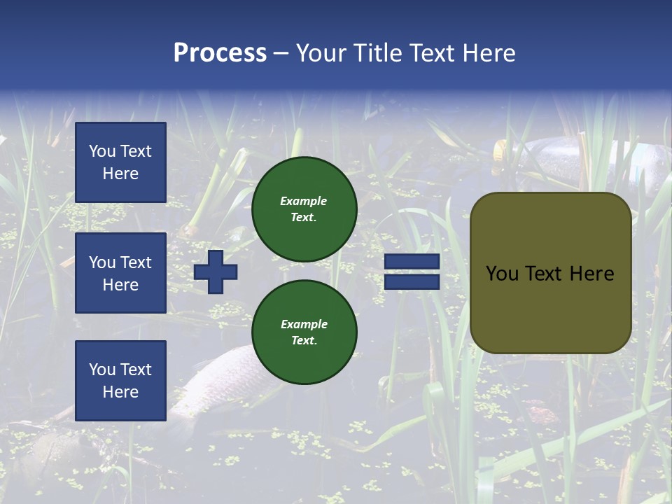 Garbage Destroyed Poisoned PowerPoint Template