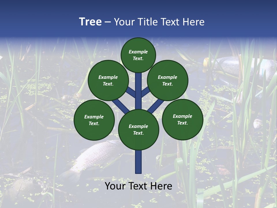 Garbage Destroyed Poisoned PowerPoint Template