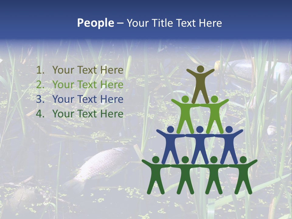 Garbage Destroyed Poisoned PowerPoint Template