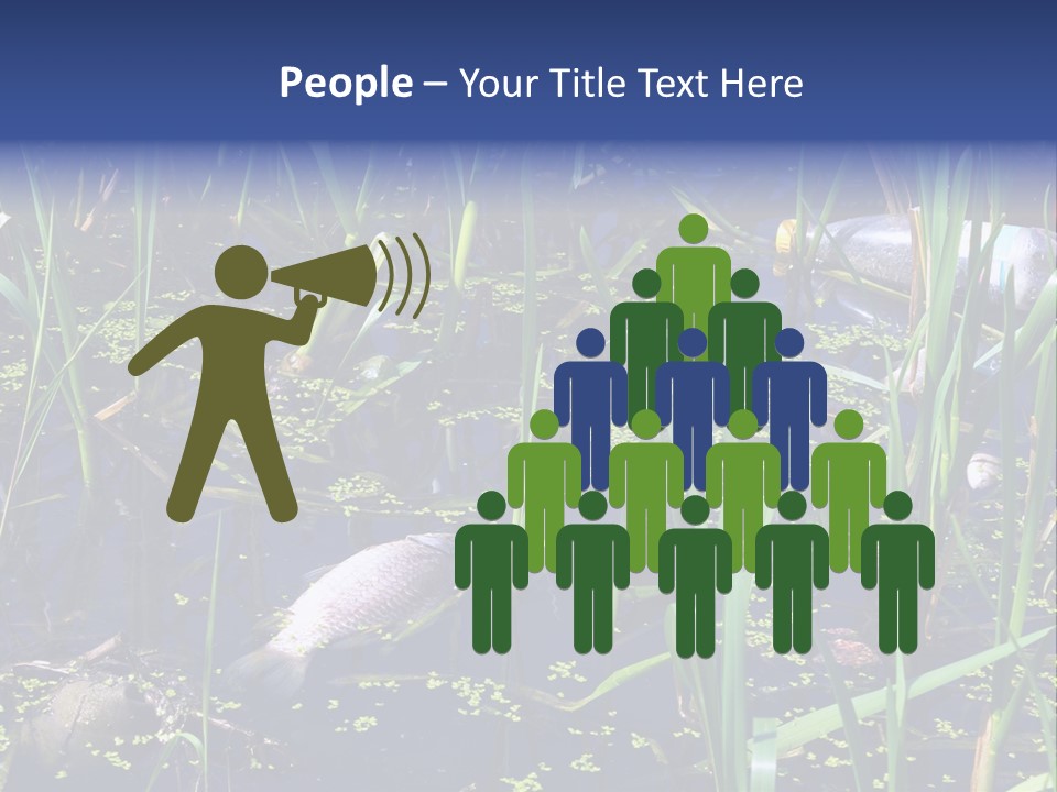 Garbage Destroyed Poisoned PowerPoint Template