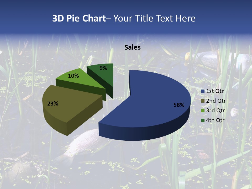Garbage Destroyed Poisoned PowerPoint Template