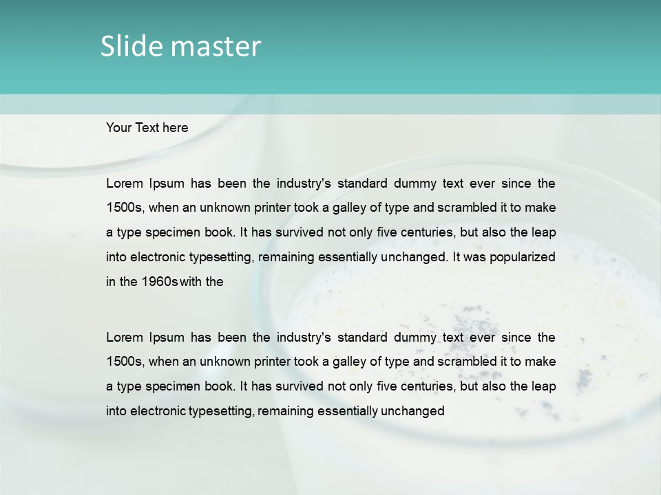 Snack Ramekin Brown PowerPoint Template