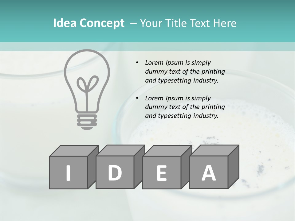 Snack Ramekin Brown PowerPoint Template