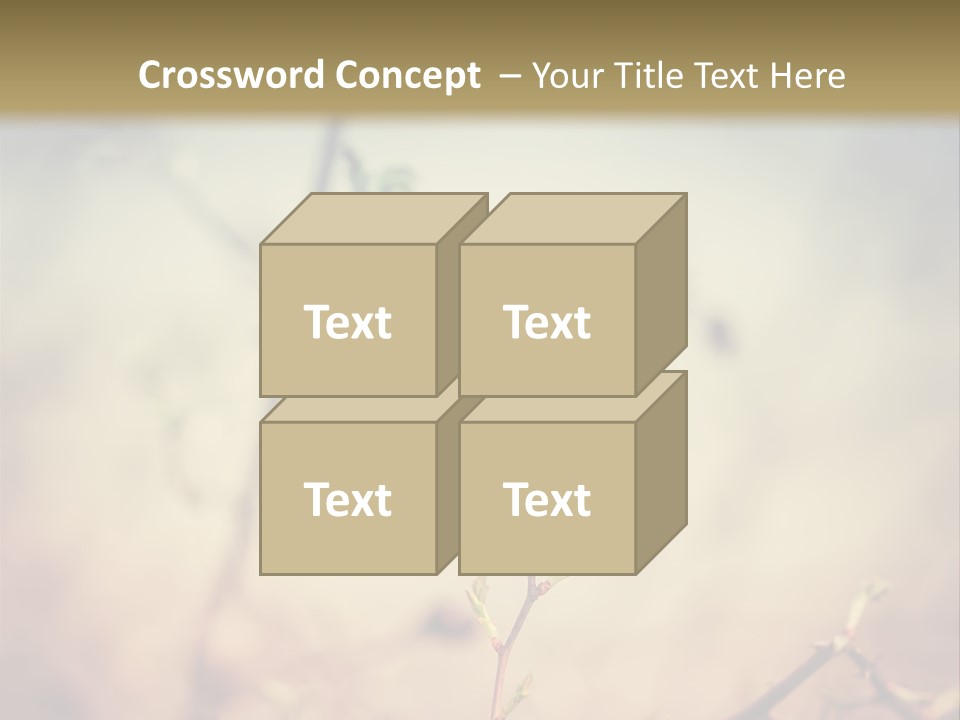 Background Ripe Rosehip PowerPoint Template